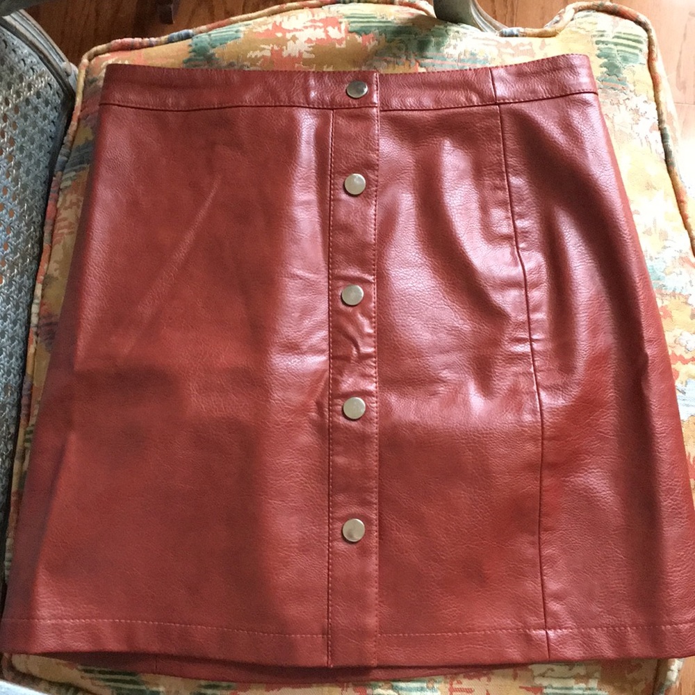 Urban Outfitters leather skirt